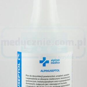Płyn do dezynfekcji powierzchni Alpinuseptol Green Tea 1L z pompką (odpowiednik np. Velox, Aerodesin, Incidin)